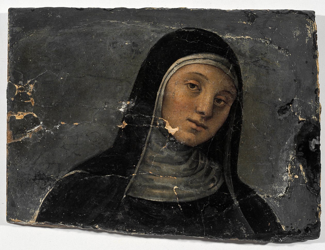 Die heilige Scholastika von Pietro Perugino