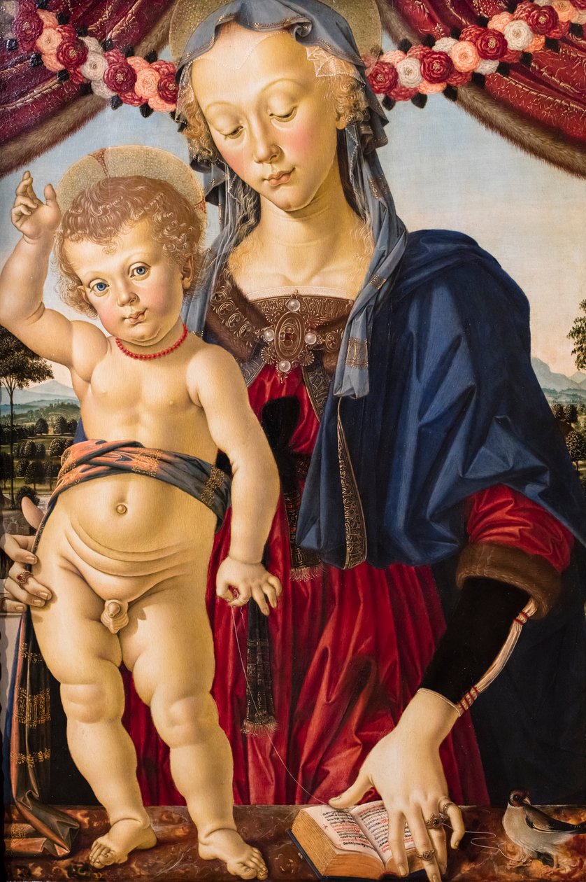 Die Jungfrau und das Kind von Pietro Perugino