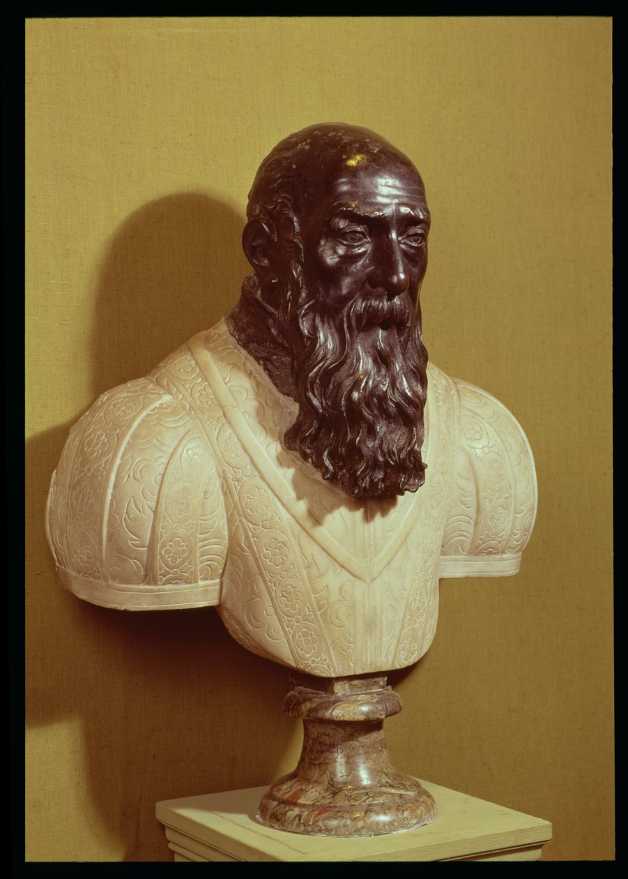 Porträtbüste von Jean de Bologna (c.1529-1608) 1608 von Pietro Tacca
