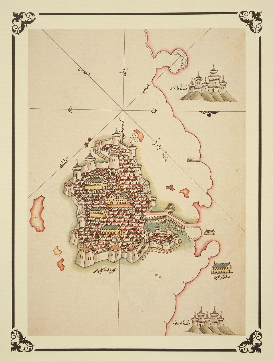 Karte von Gallipoli, aus dem 