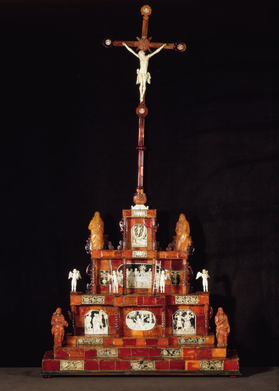 Tragbarer Altar, Werkstatt von Michael Redlin, Danzig von Polish School