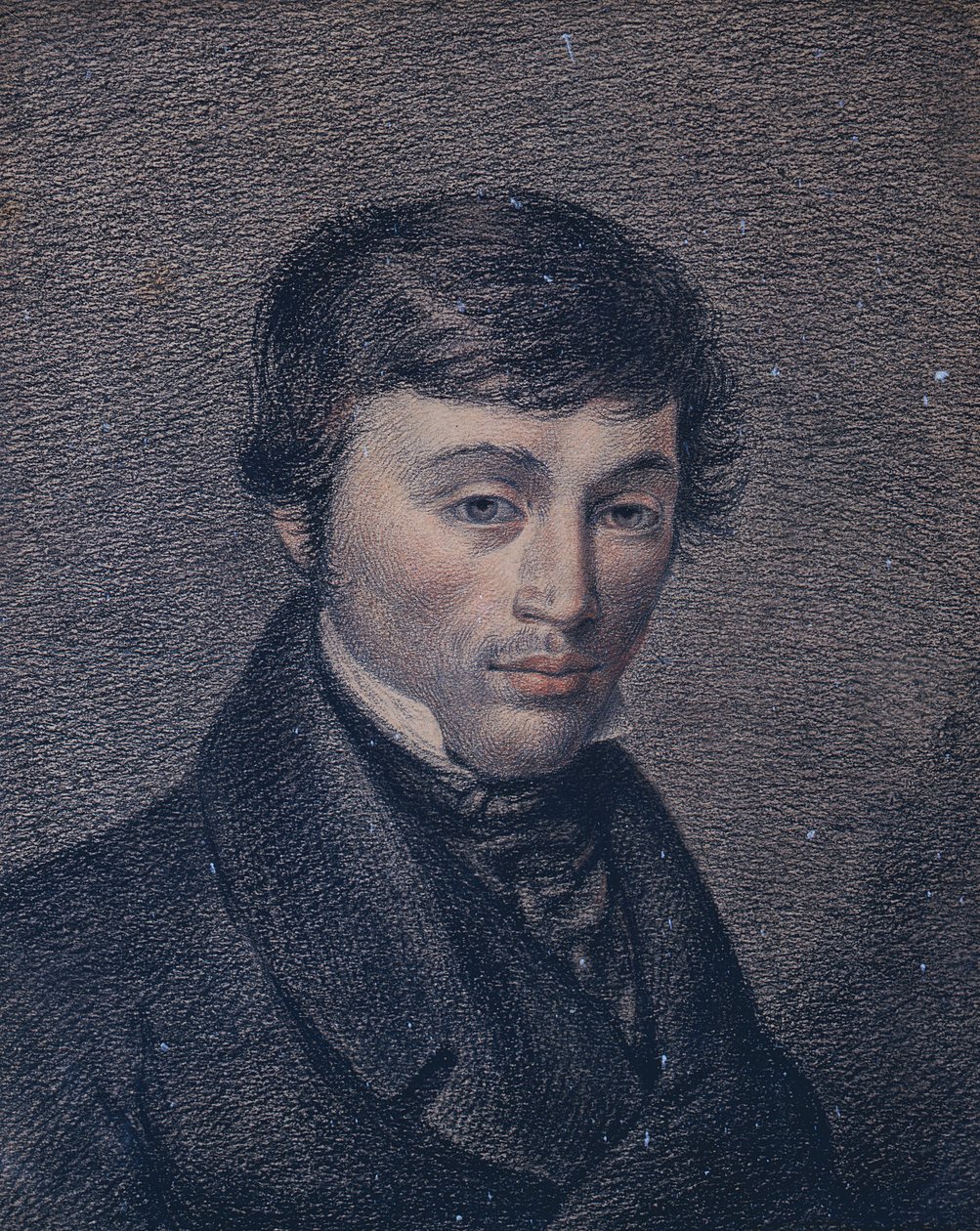 Porträt von Adam Bernard Mickiewicz (1798-1855) von Polish School