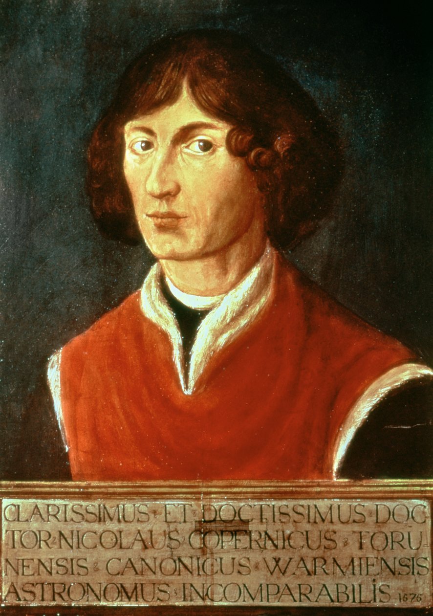 Porträt von Andreus Nikolaus Kopernikus (1473-1543) von Polish School