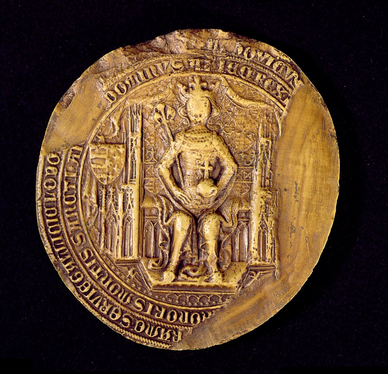 Siegel von Ludwig I. dem Großen, König von Polen von Polish School