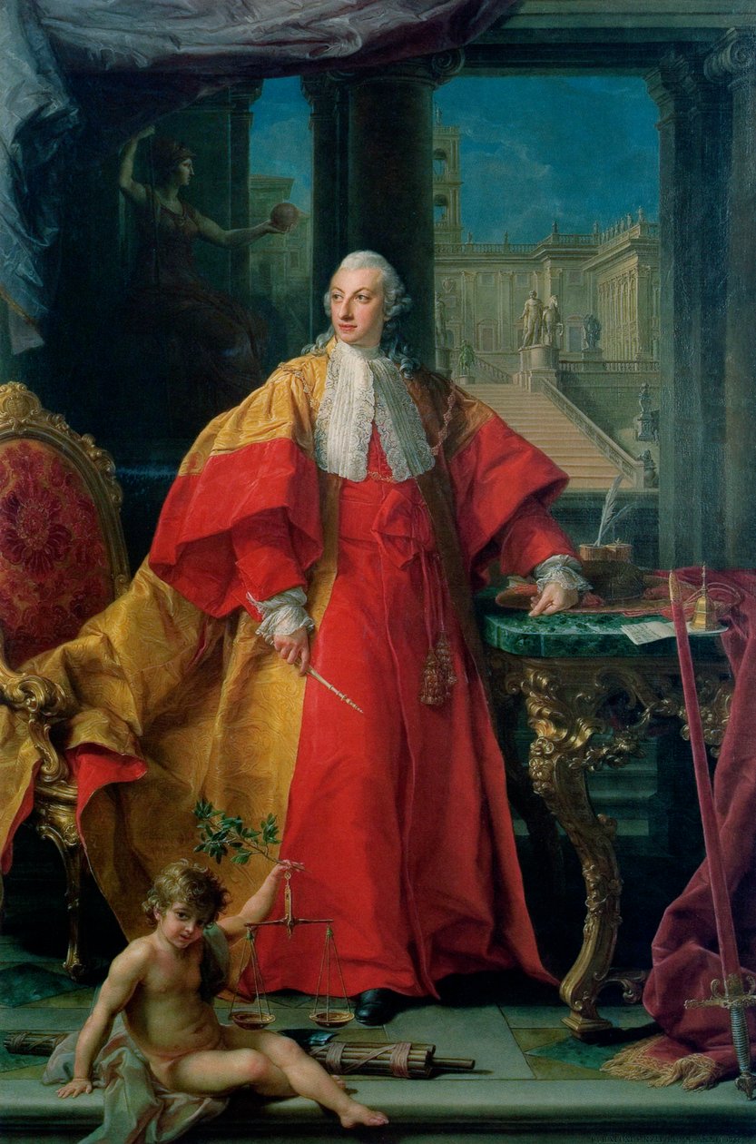 Porträt von Abbondio Rezzonico von Pompeo Batoni