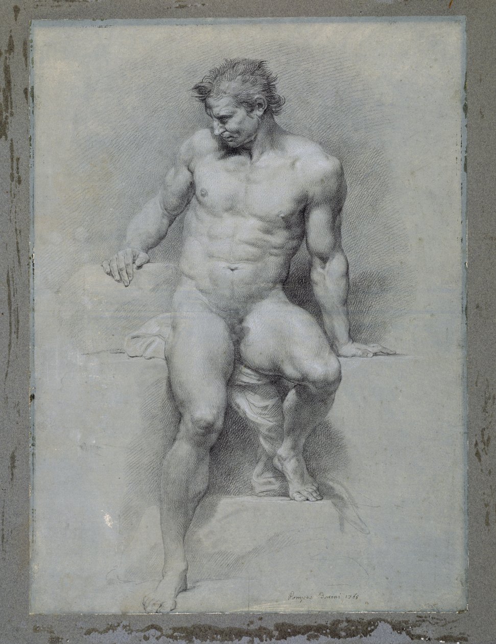 Akademischer Akt von Pompeo Girolamo Batoni