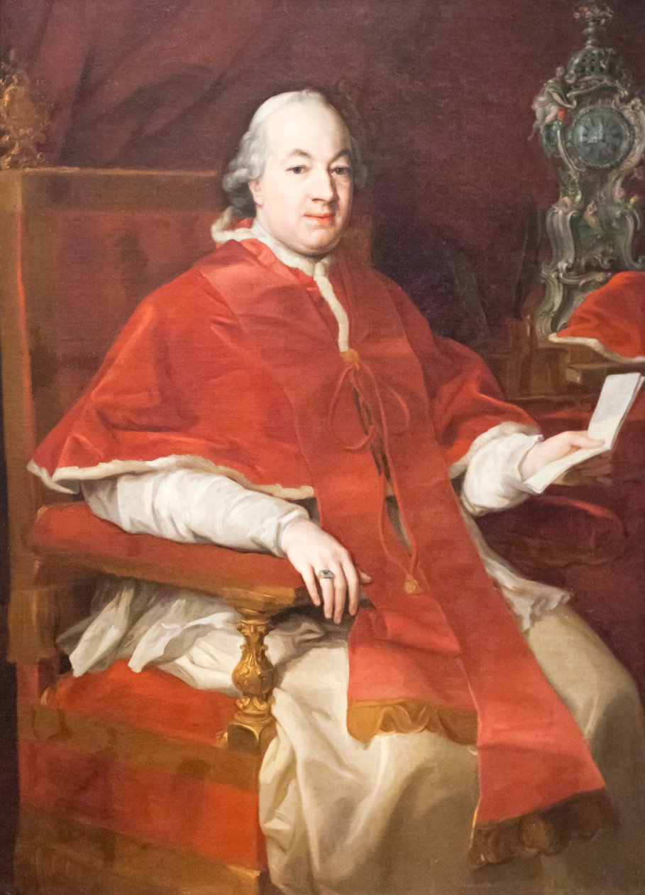 Porträt von Pius VI von Pompeo Girolamo Batoni