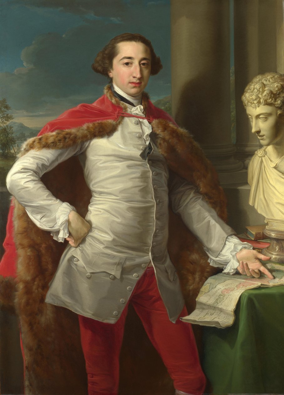Porträt von Richard Milles von Nackington, 1760er Jahre von Pompeo Girolamo Batoni