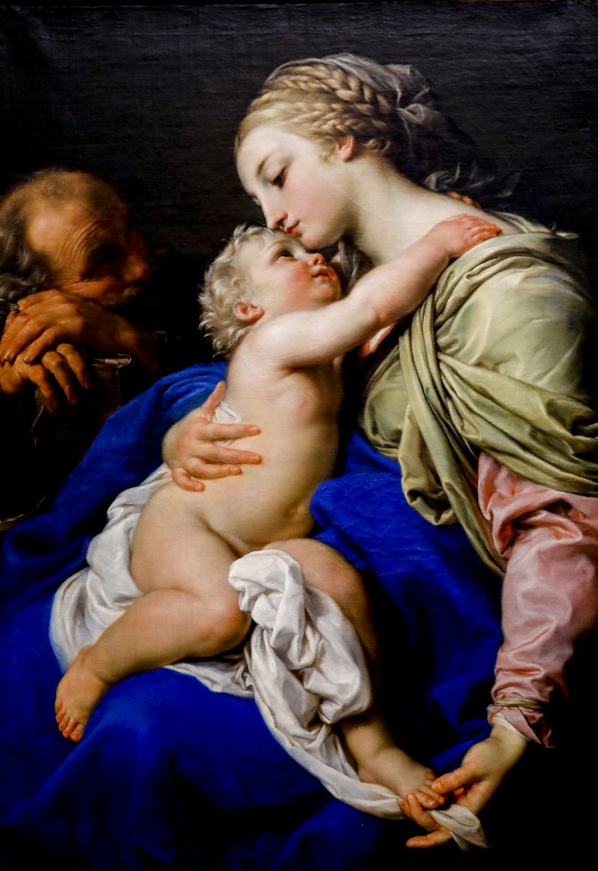 Die Heilige Familie von Pompeo Girolamo Batoni