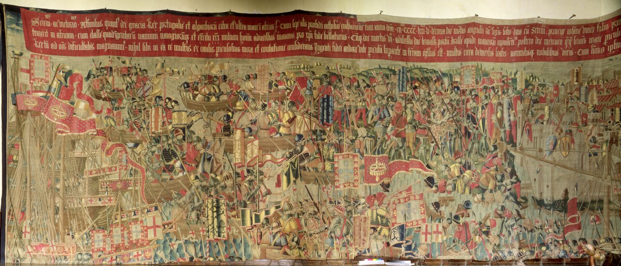 Die Eroberung von Arzila im Jahr 1471 von Portuguese School