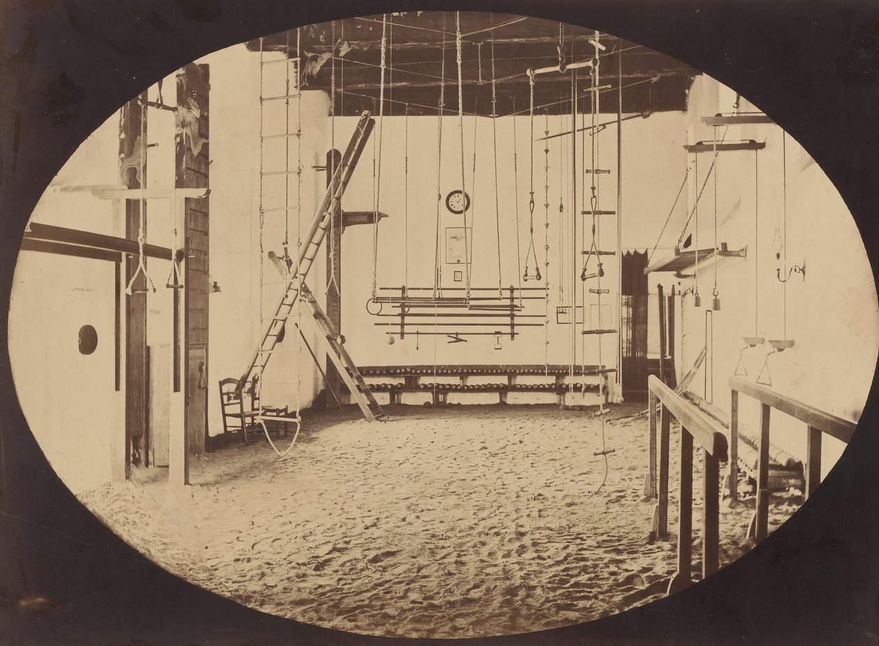 Gimnasio López, Sevilla, ca. 1860 von Possibly by Luigi Pesce.