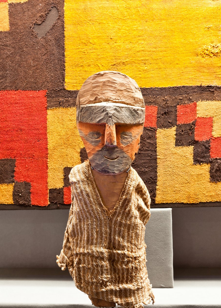 Grabstatuette, Peru, Chancay-Kultur von Precolombian Precolombian