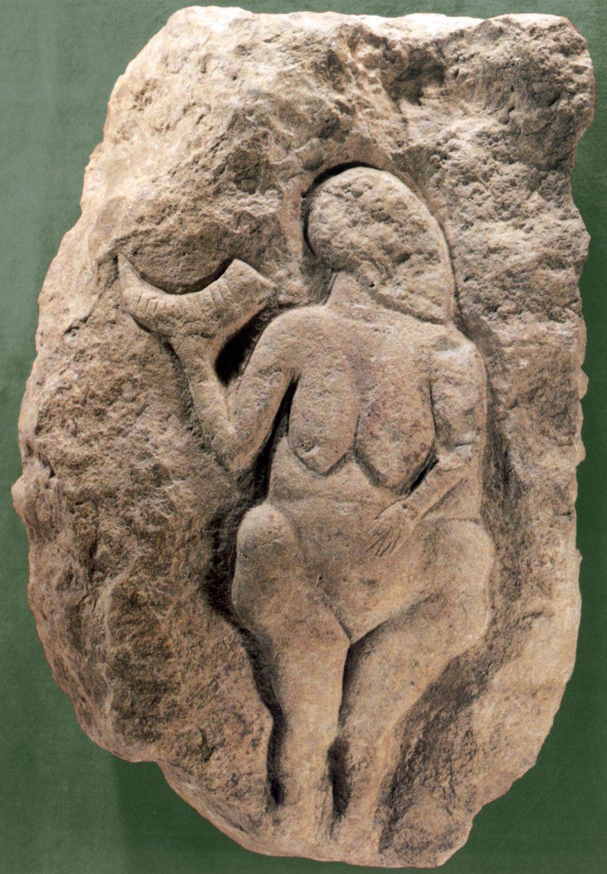 Venus von Laussel alias Venus mit Horn von Prehistoric Prehistoric