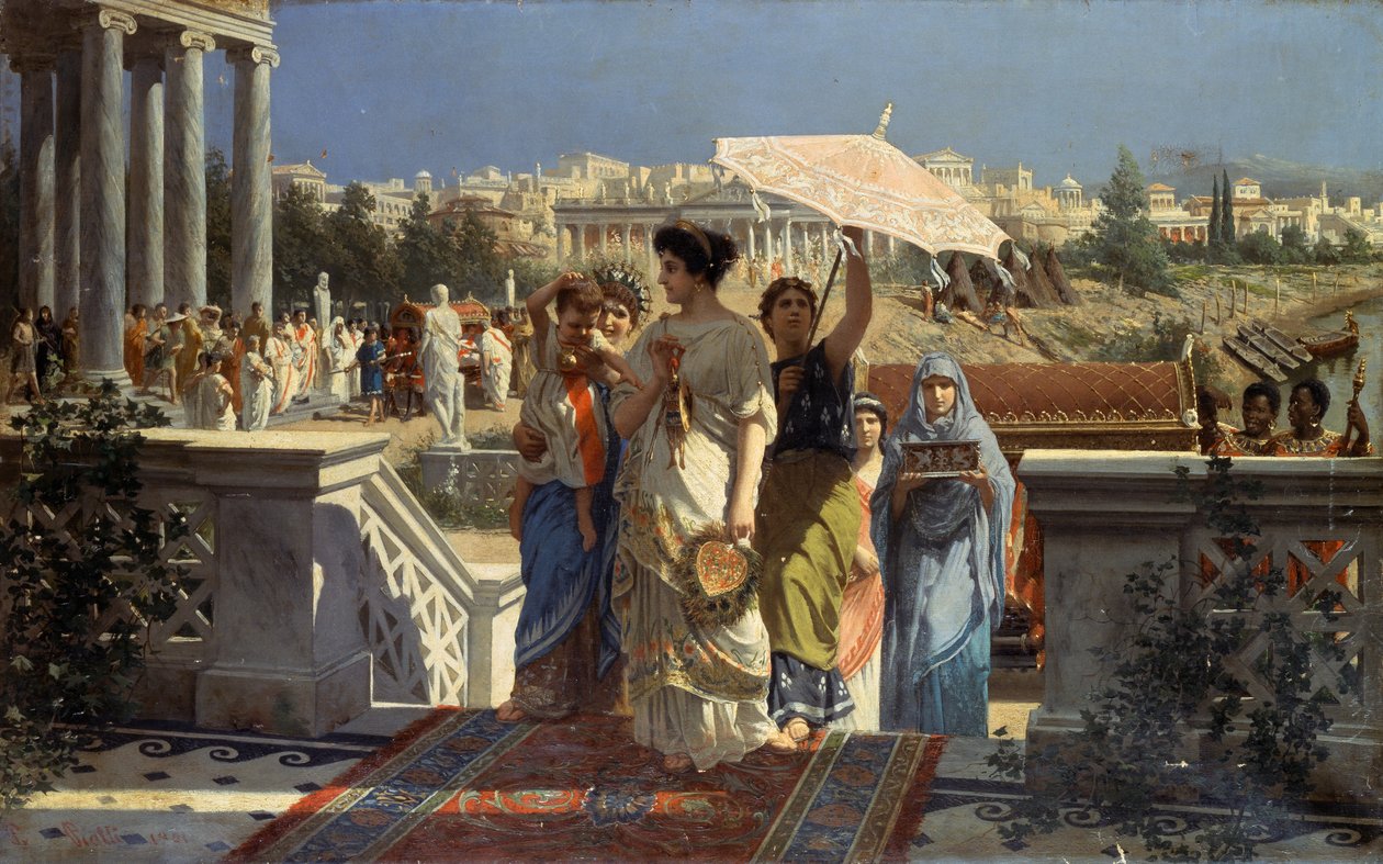 Szene des antiken Rom von Prospero Piatti