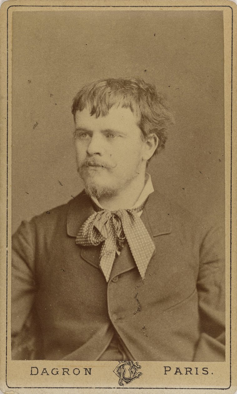 Porträt des Malers Jules Bastien-Lepage 1848-1884, ca. 1875 von Prudent René Patrice Dagron
