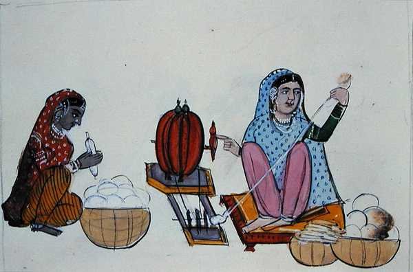 Baumwollmühle (Behna) ca. 1890 von Punjabi School