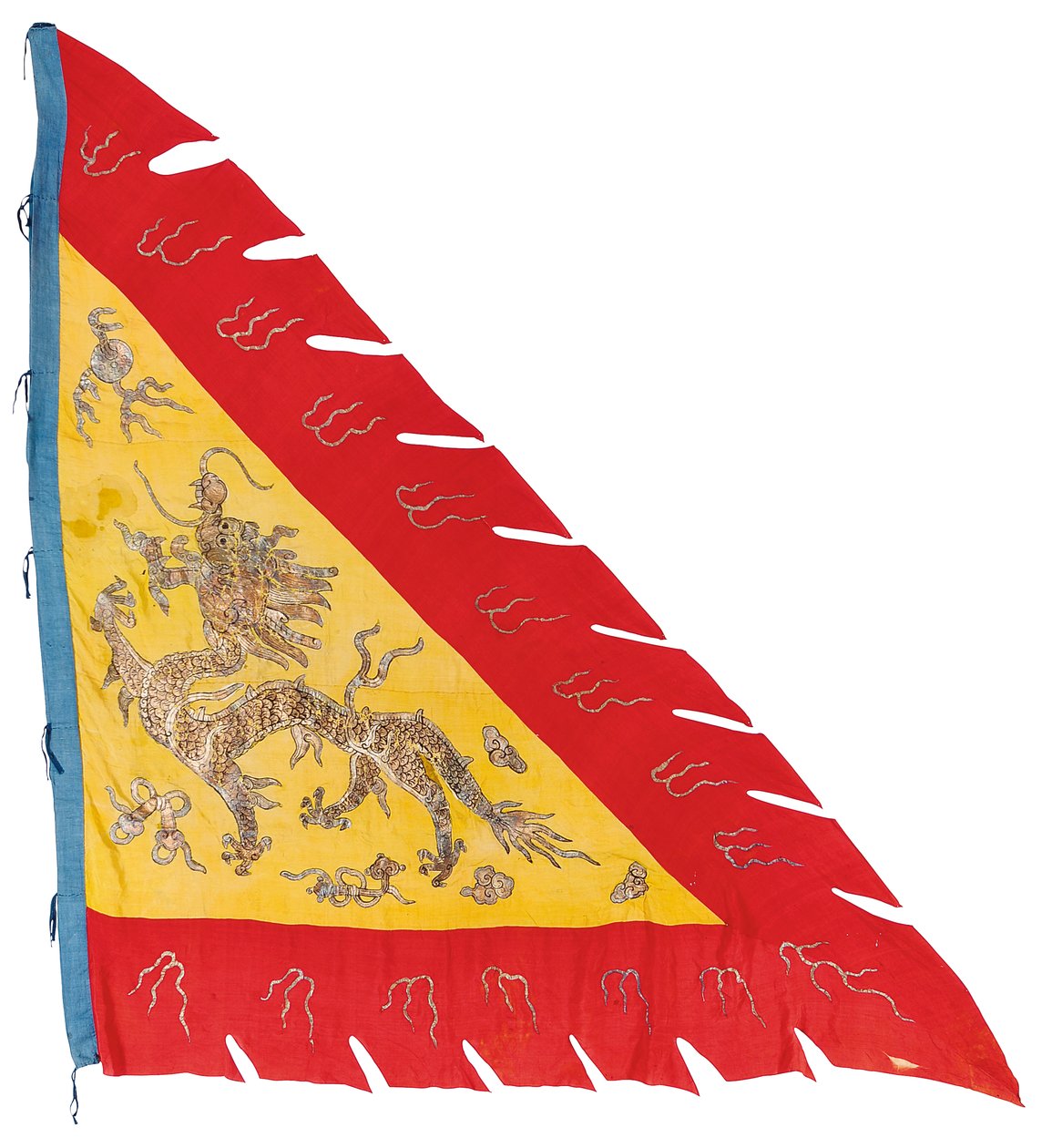Einer von einem Paar Banner, ca. 1900 von Qing Dynasty Chinese School