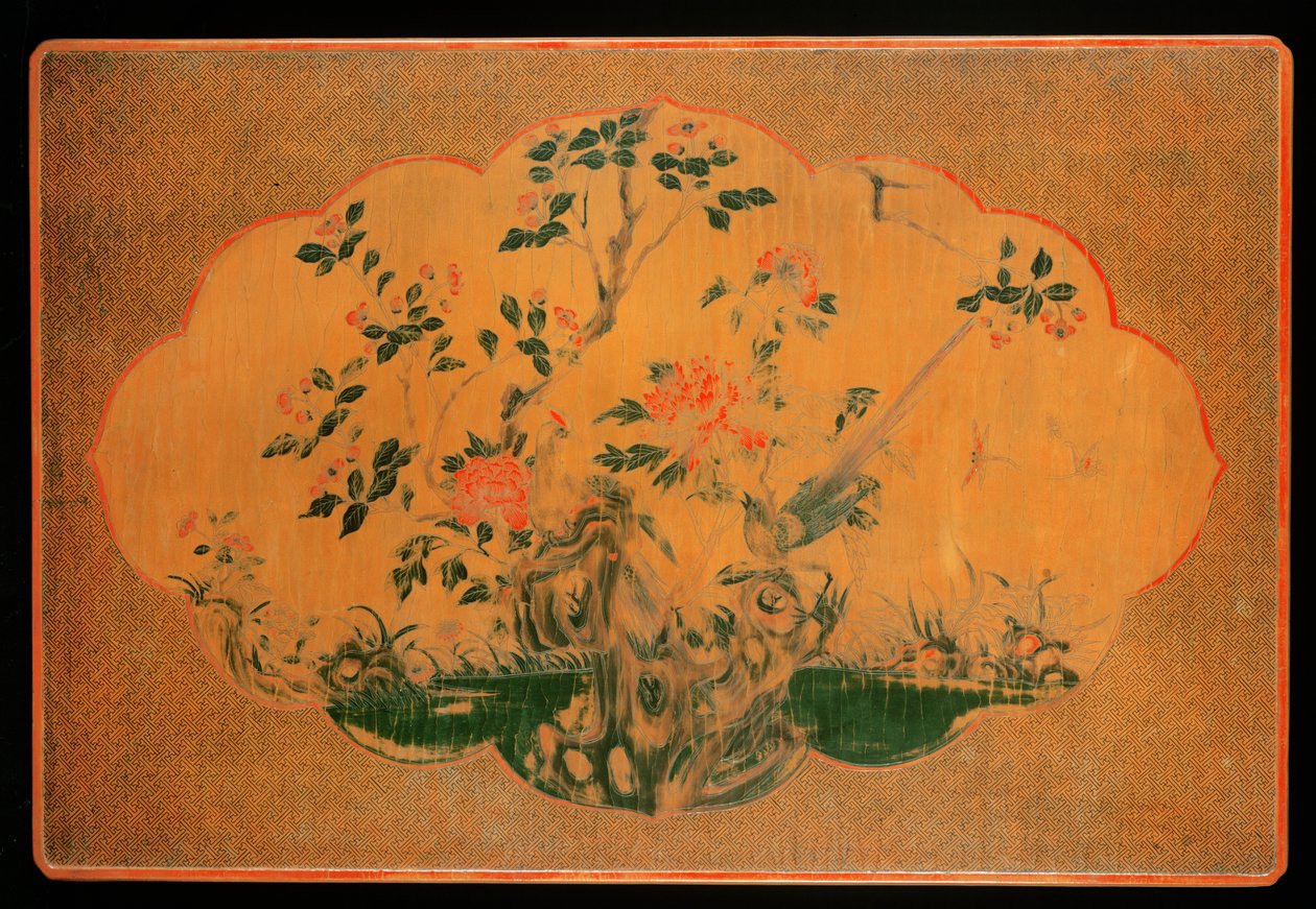 Tischplatte, Kangxi-Periode (1662-1722) von Qing Dynasty Chinese School