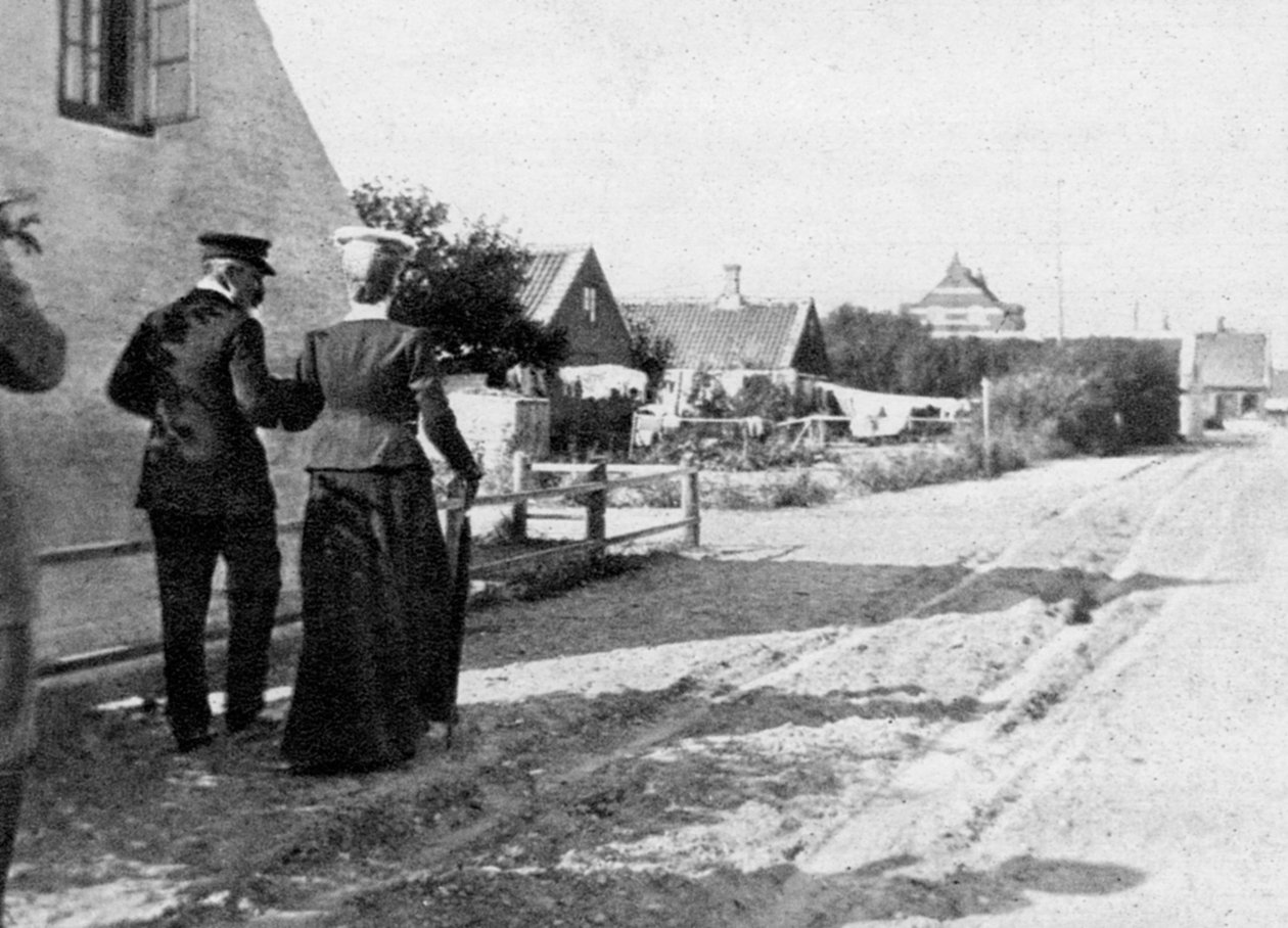 Landung in Skagen, Dänemark, 1908 von Queen Alexandra