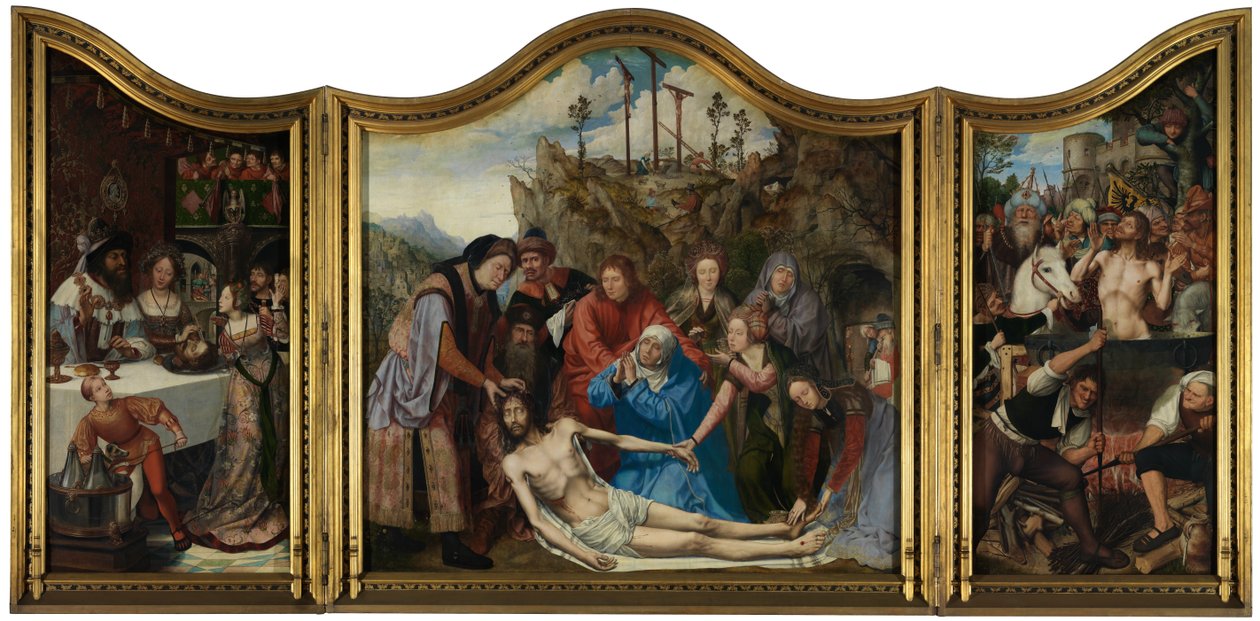 Altarbild der Schreinerzunft von Quentin Massys or Matsys