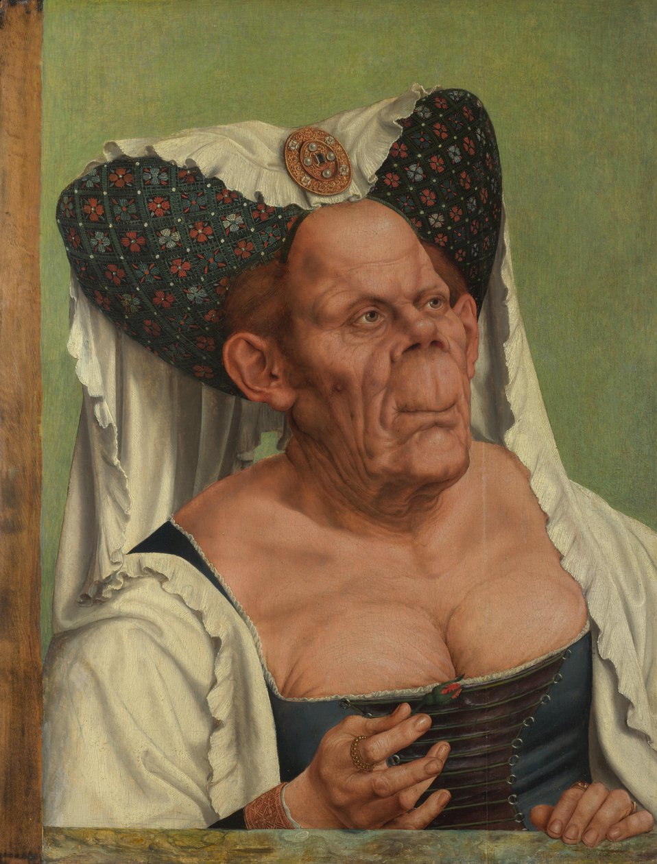Eine alte Frau Die hässliche Herzogin, um 1513 von Quentin Massys or Metsys