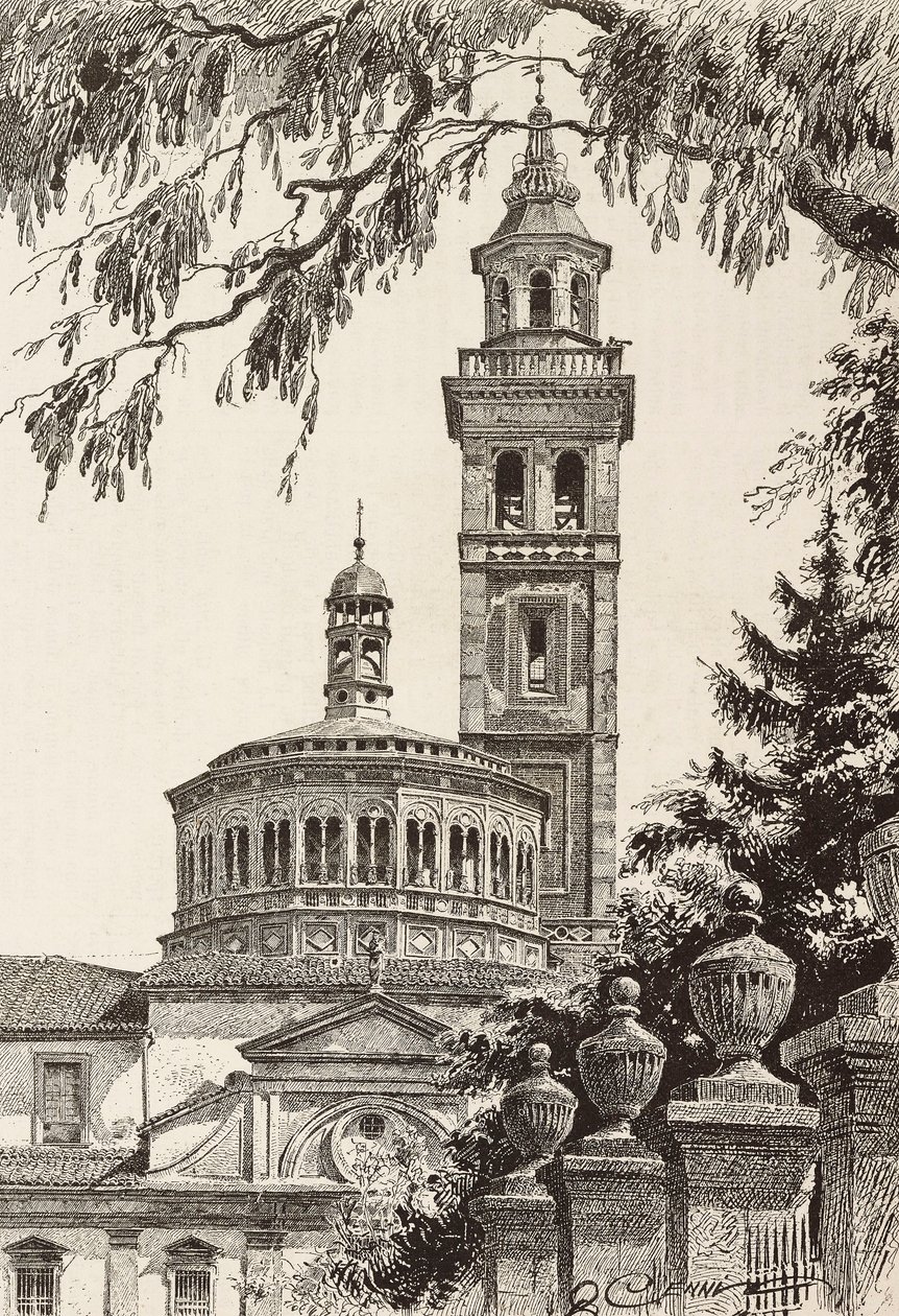 Heiligtum Beata Vergine dei Miracoli, Saronno, Italien von Quinto Cenni