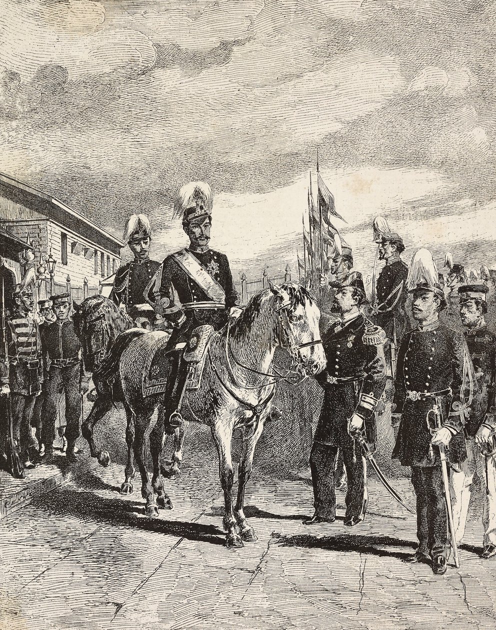 Japanische Armee: Infanteriesoldaten, Stabschefs, Generalmajor, Kavallerie, Vizeadmiral, Infanteriekapitän, Kanonier von Quinto Cenni