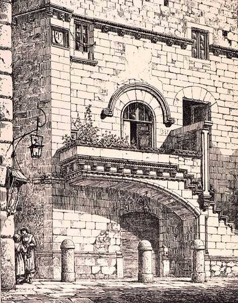 Haus der Santa Rosa, Viterbo, Italien, aus 