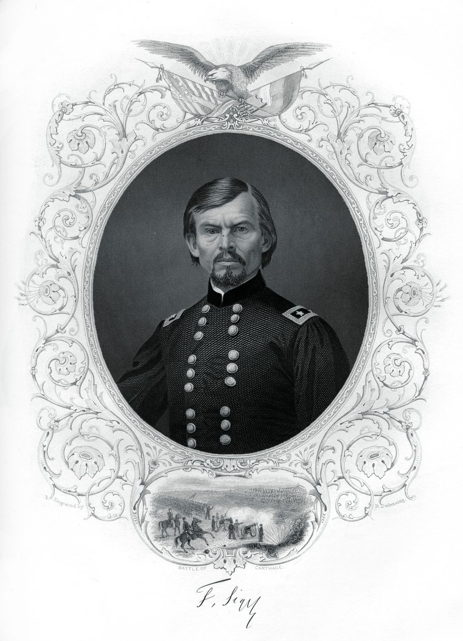 General Franz Sigel, Unionsgeneral im Amerikanischen Bürgerkrieg, 1862-1867 von R. Dudensing