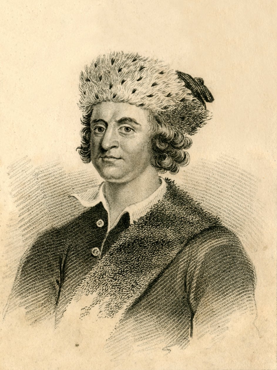 Bampfylde Moore Carew - König der Bettler, 1821 von R. Page
