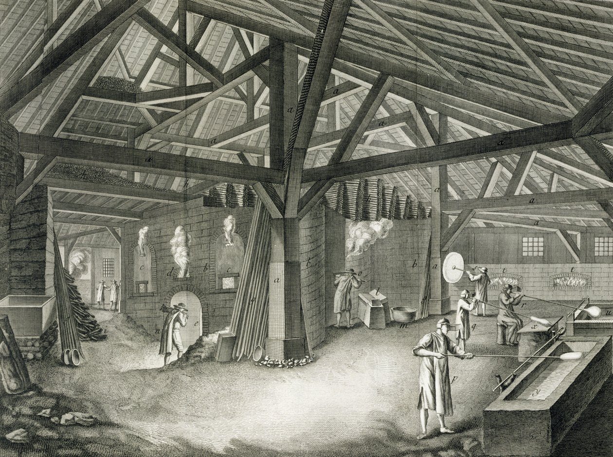 Glasfabrik, aus der 