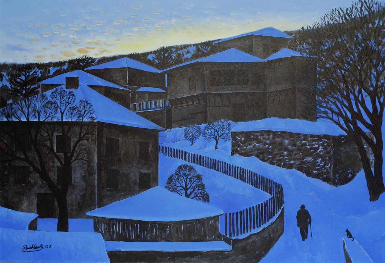 Hoch in den Bergen, 2006 von Radi Nedelchev