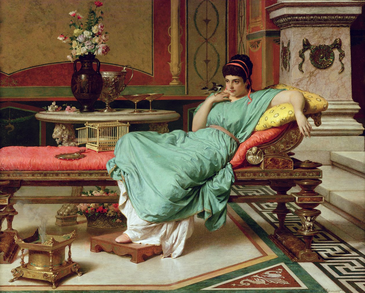 Eine pompejanische Schönheit von Raffaele Giannetti
