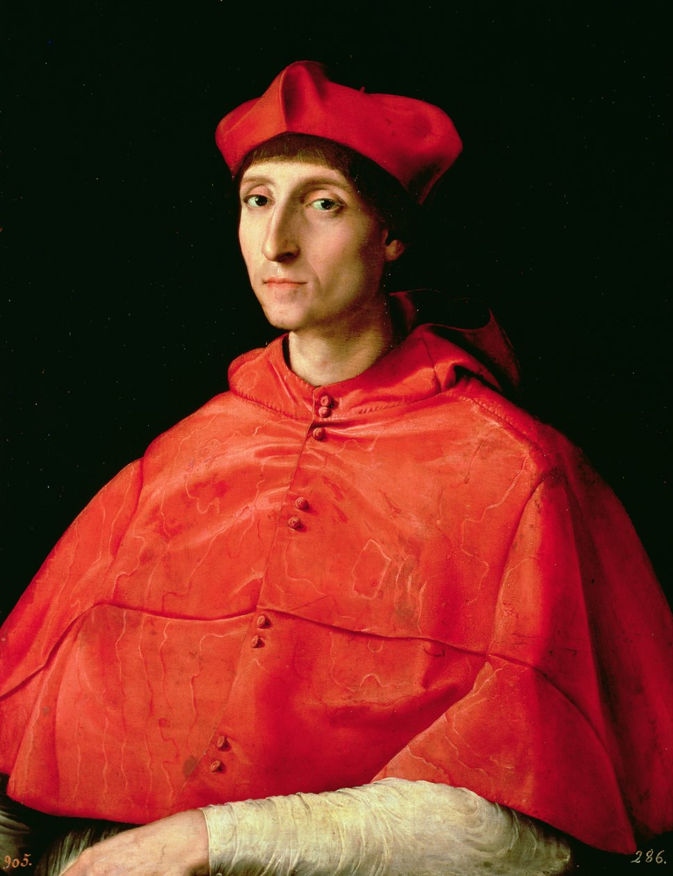 Porträt eines Kardinals von Raffaello Sanzio Raphael