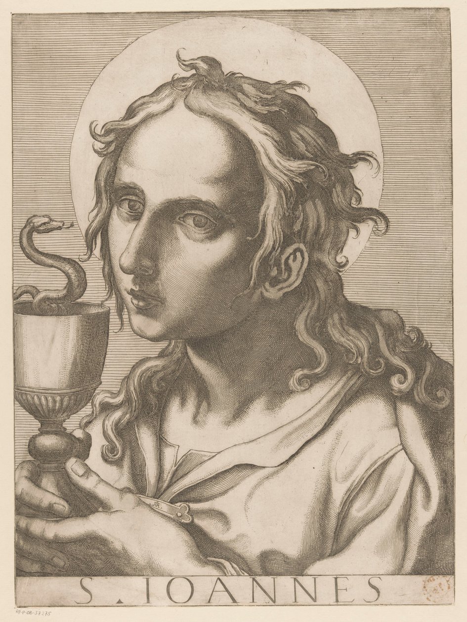 Johannes der Evangelist von Raffaello Schiaminossi