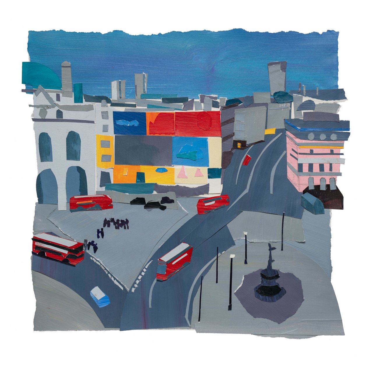 Piccadilly Circus, 2020 von Raina Goran