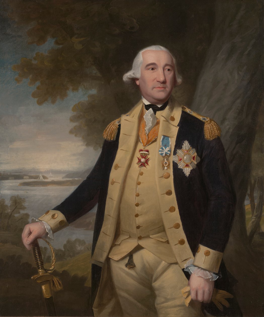 Generalmajor Friedrich Wilhelm Augustus, Baron von Steuben (1730-1794) von Ralph Earl