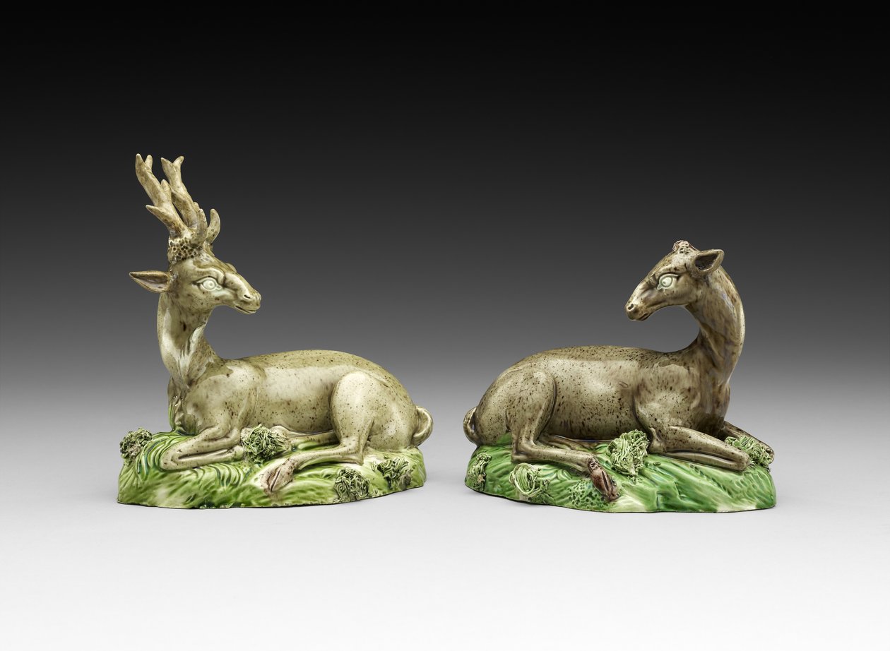 Hirschkuh und Hirsch von Ralph Sr. Wood