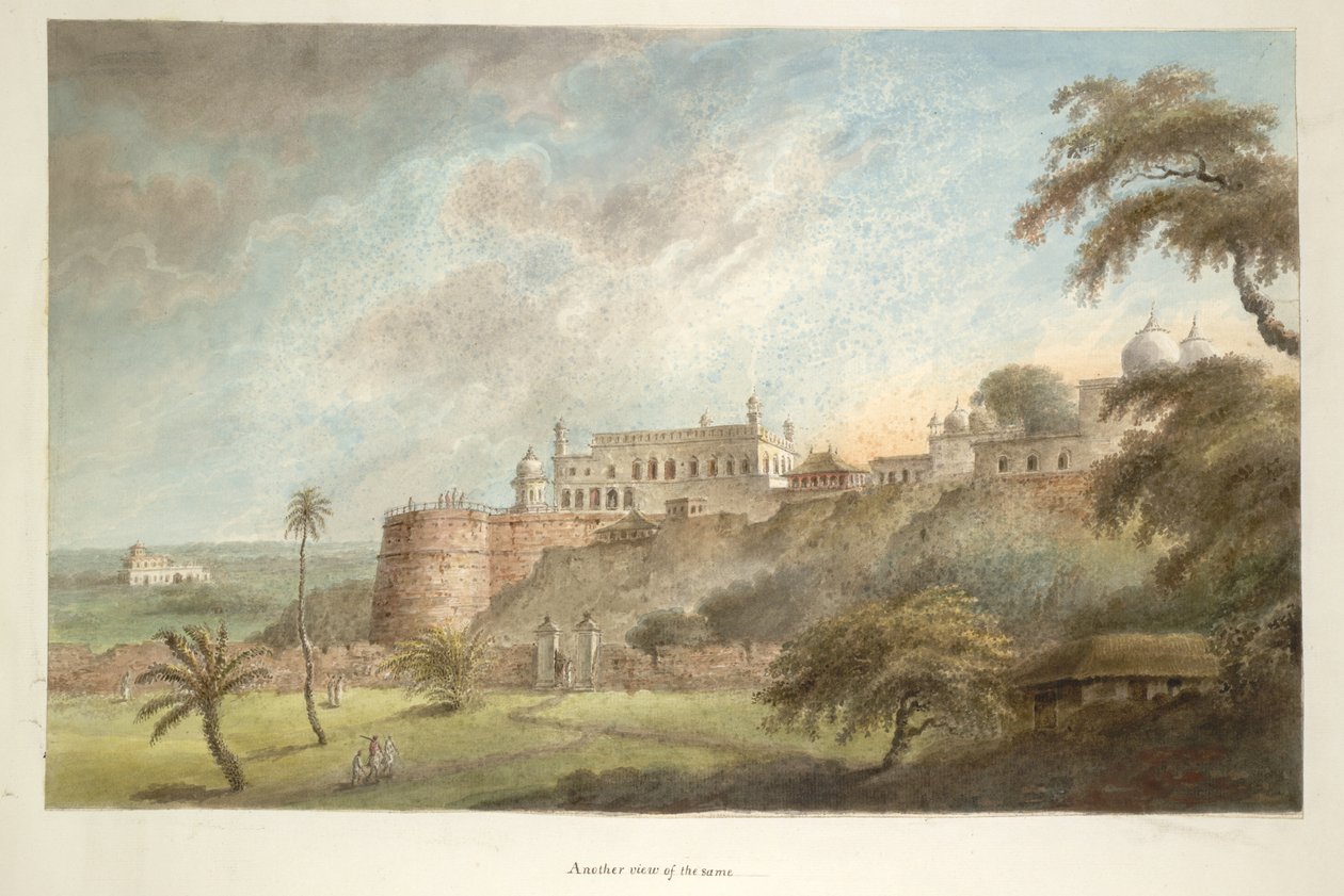Eine andere Ansicht des Palastes in Farrukhabad von Ram Sita