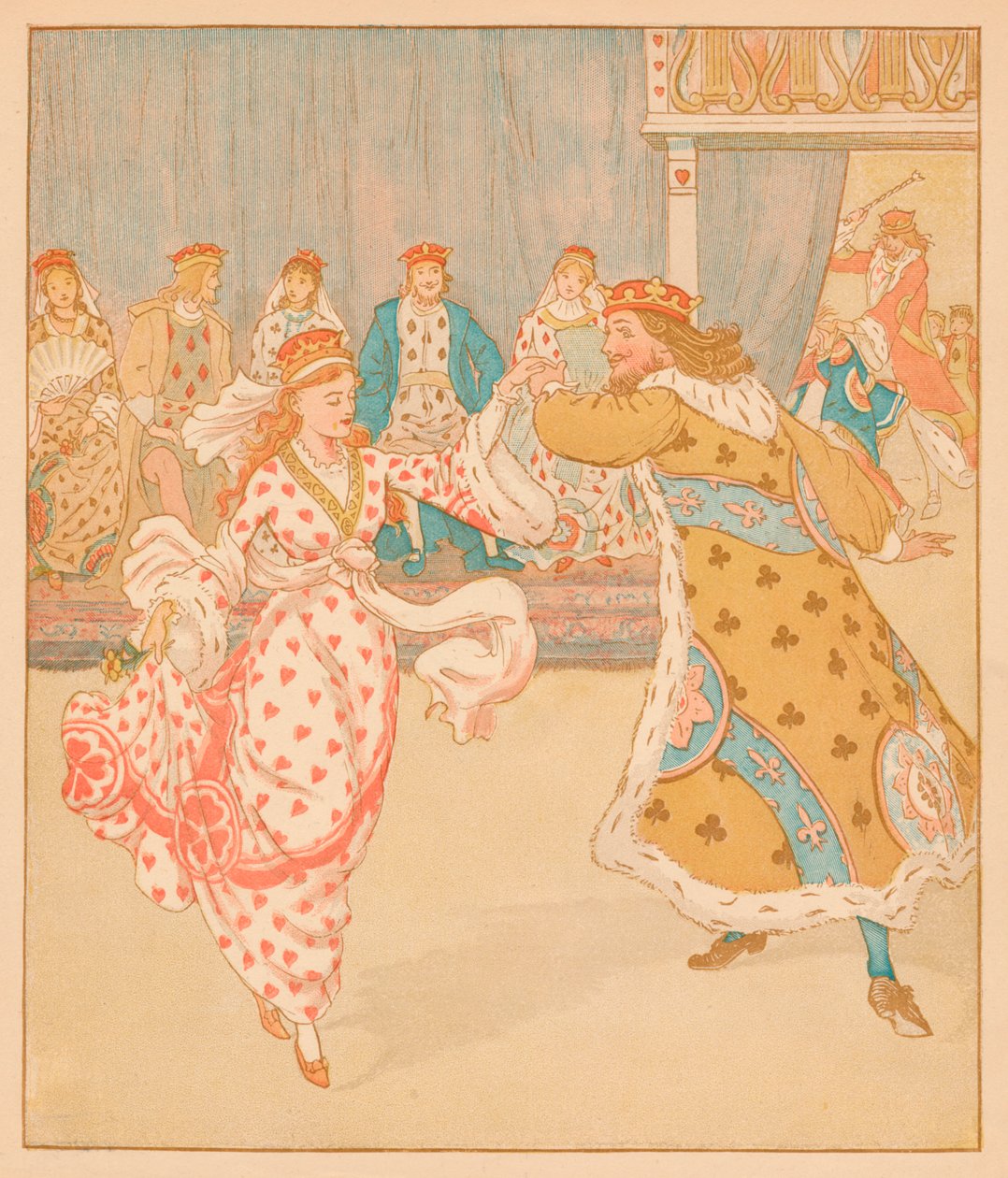 Und schlug den Buben voll sore, 1880 von Randolph Caldecott