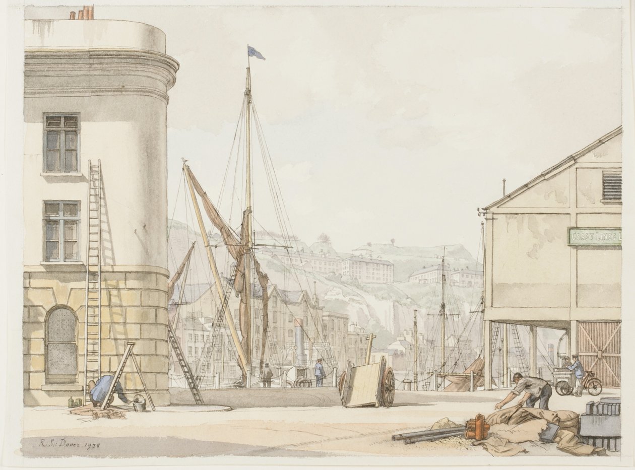 Hotel de Paris, Dover von Randolph Schwabe