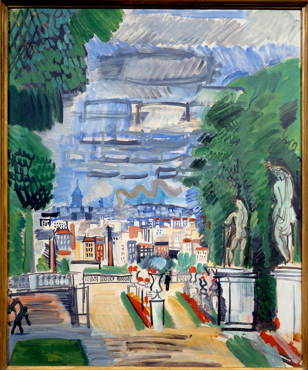 Der Park von Saint Cloud, 20. Jahrhundert von Raoul Dufy