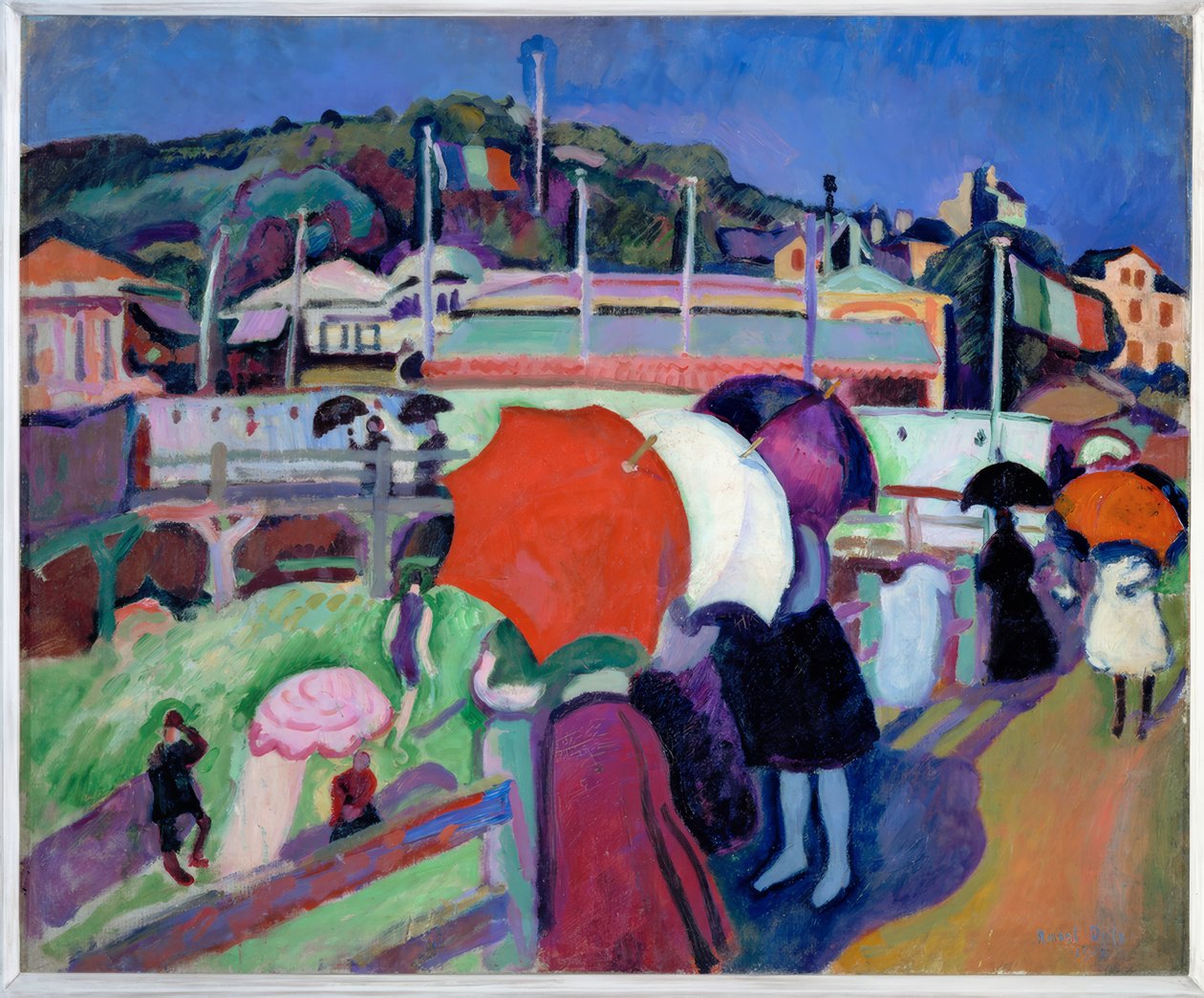 Die drei Sonnenschirme von Raoul Dufy