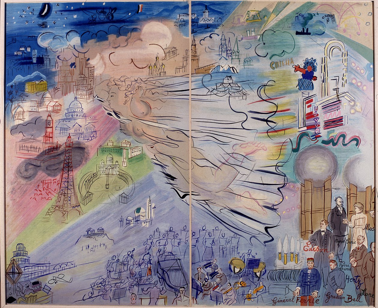 La Fee Electricite von Raoul Dufy von Raoul Dufy