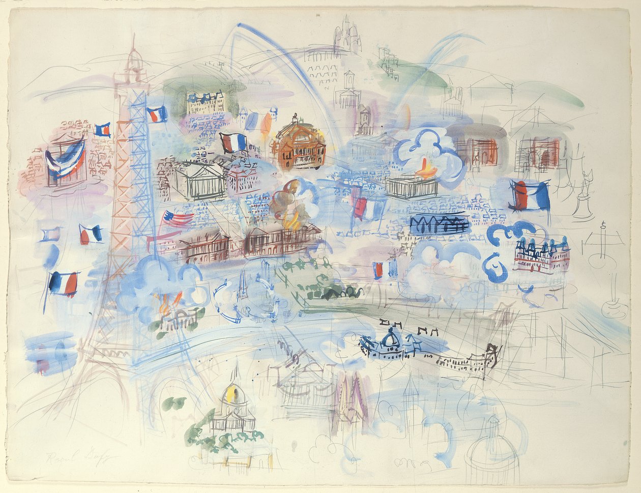 Paris von Raoul Dufy