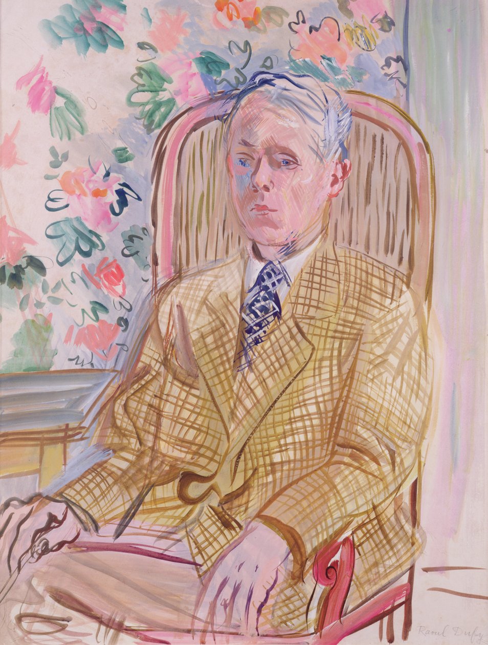 Selbstporträt von Raoul Dufy