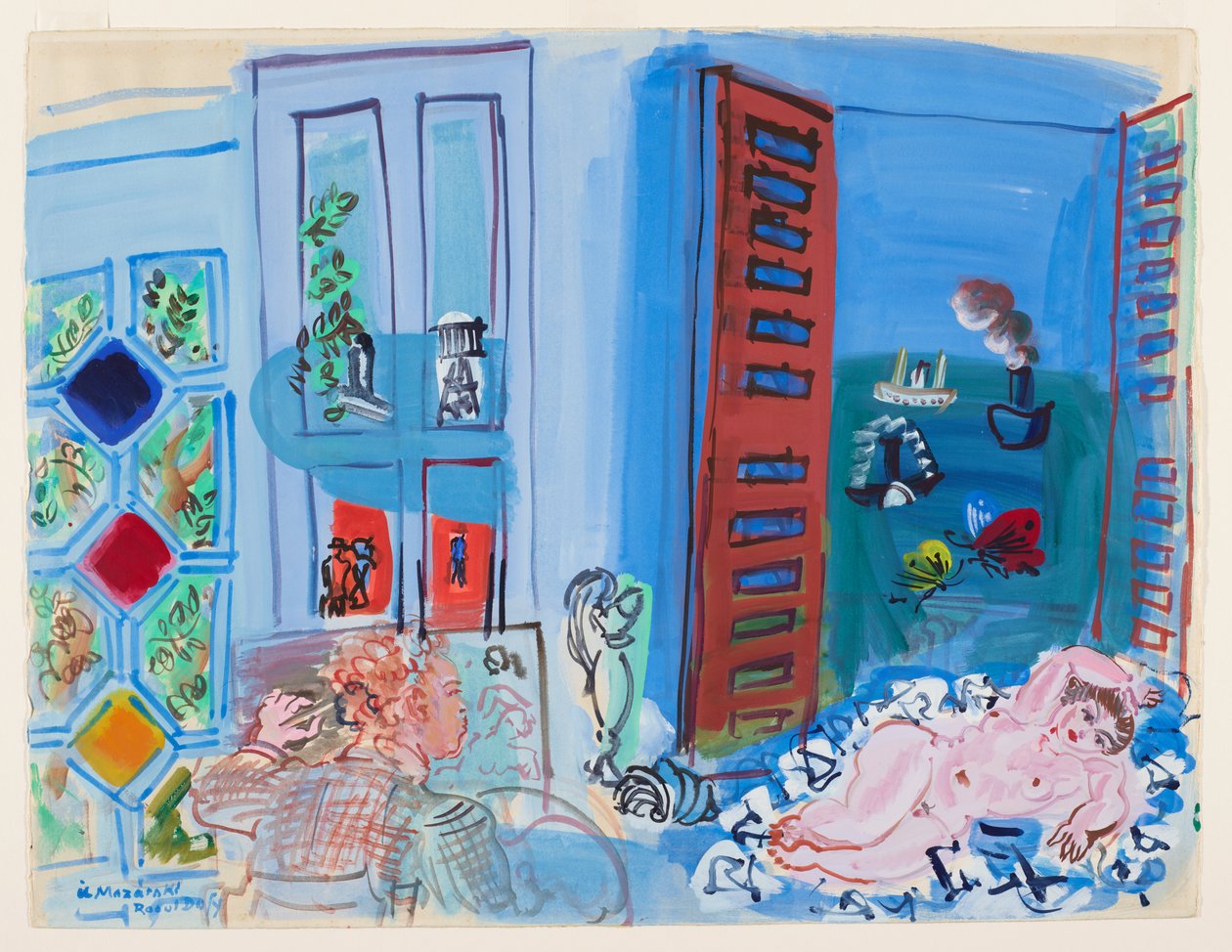 Das Atelier des Künstlers von Raoul Dufy
