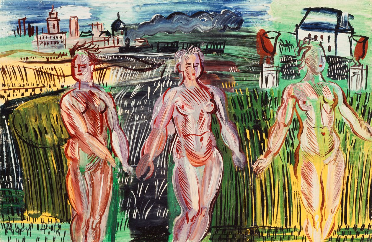 Die Gewässer der Seine von Raoul Dufy