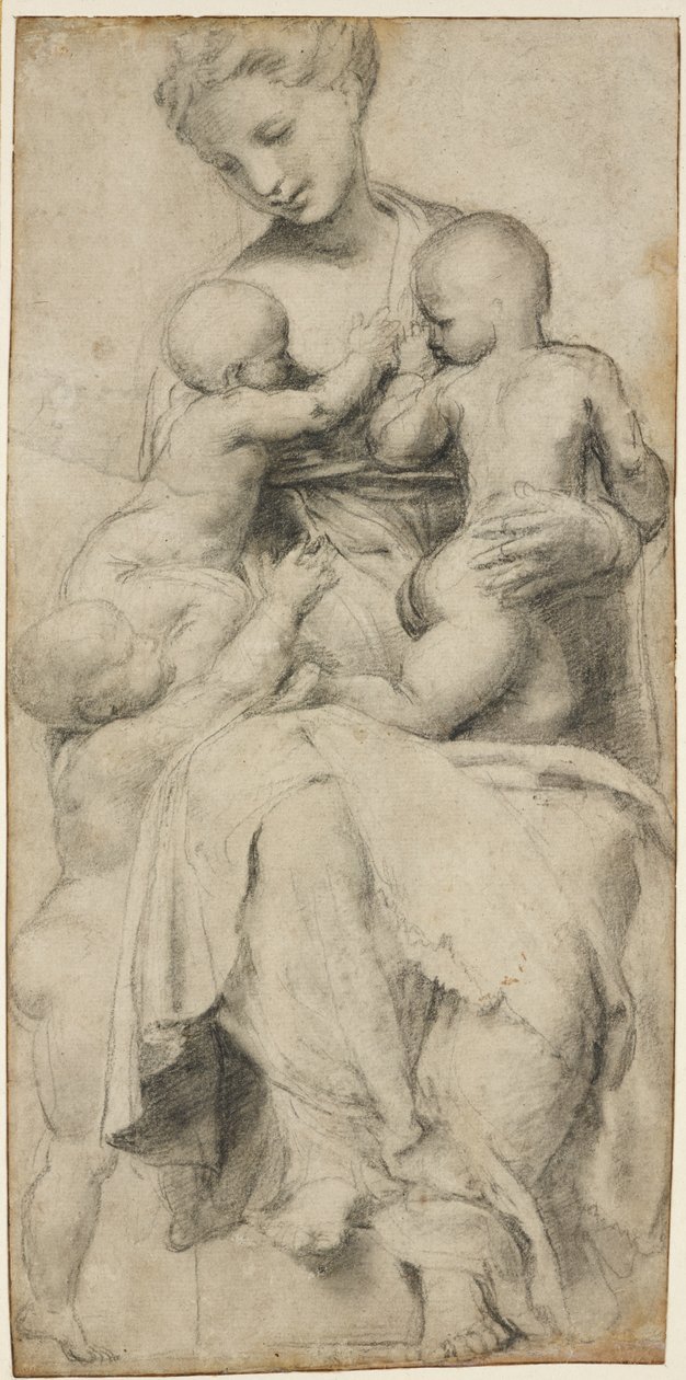 Nächstenliebe, WA1846.294 von Raffaello Sanzio Raphael