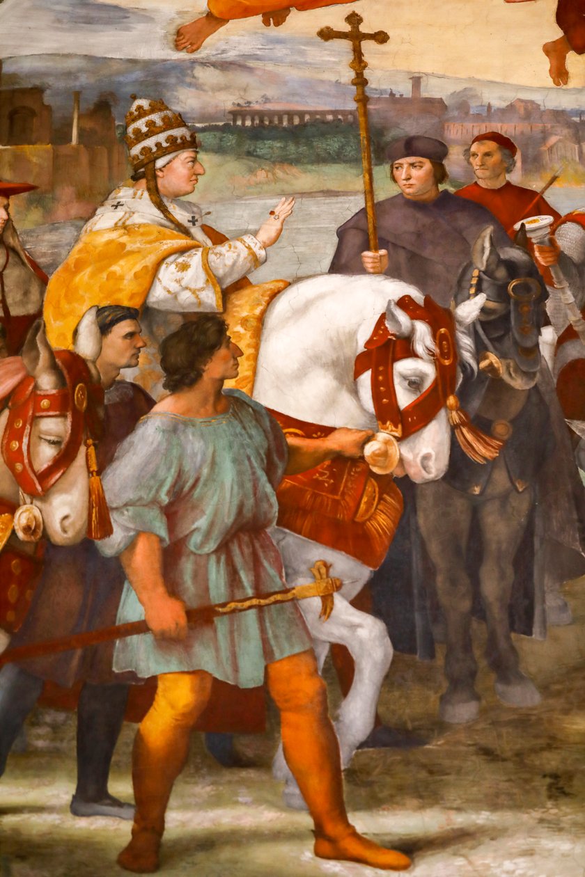 Begegnung zwischen St. Leo dem Großen und Attila von Raphael